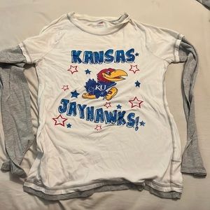 Kansas University long sleeve shirt